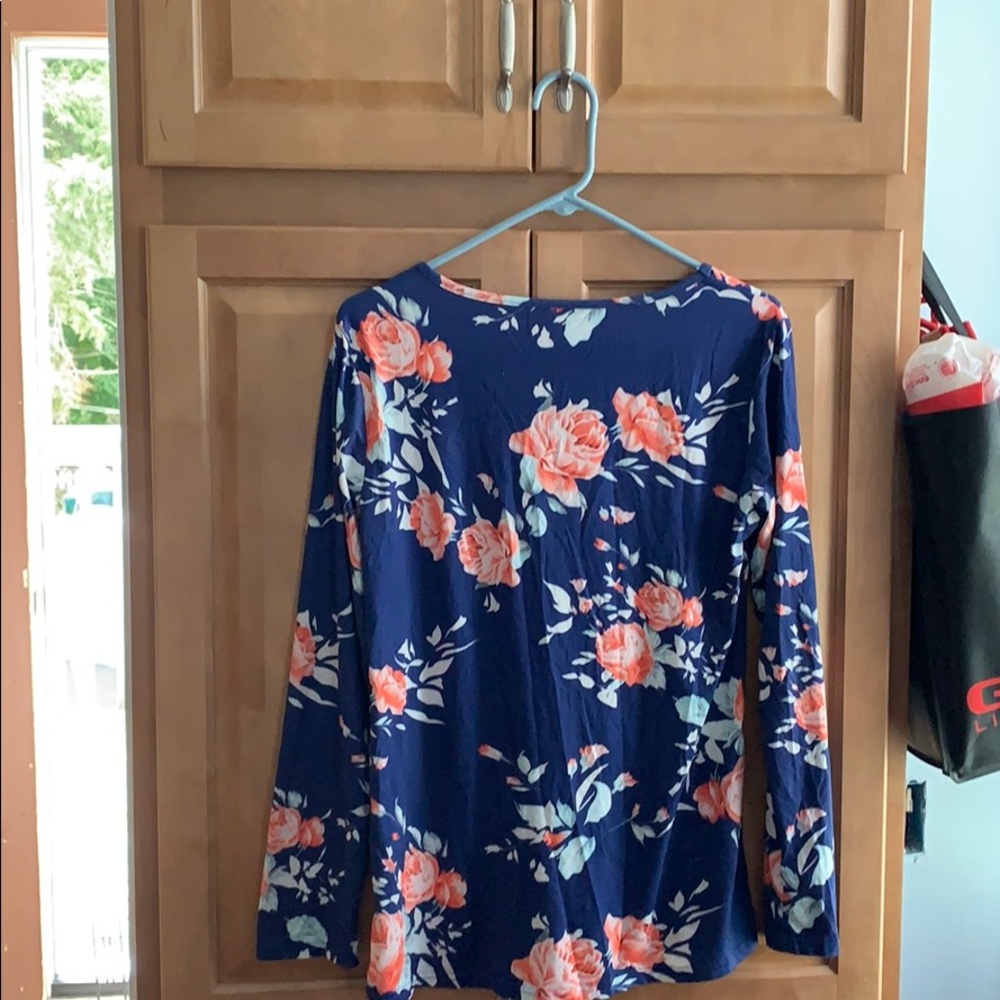 Colorful flower shirt